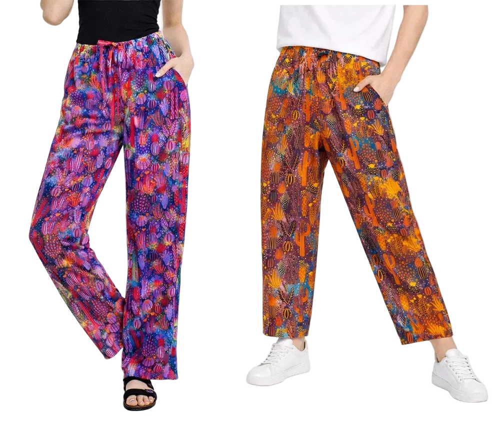 Cactus Print Trousers