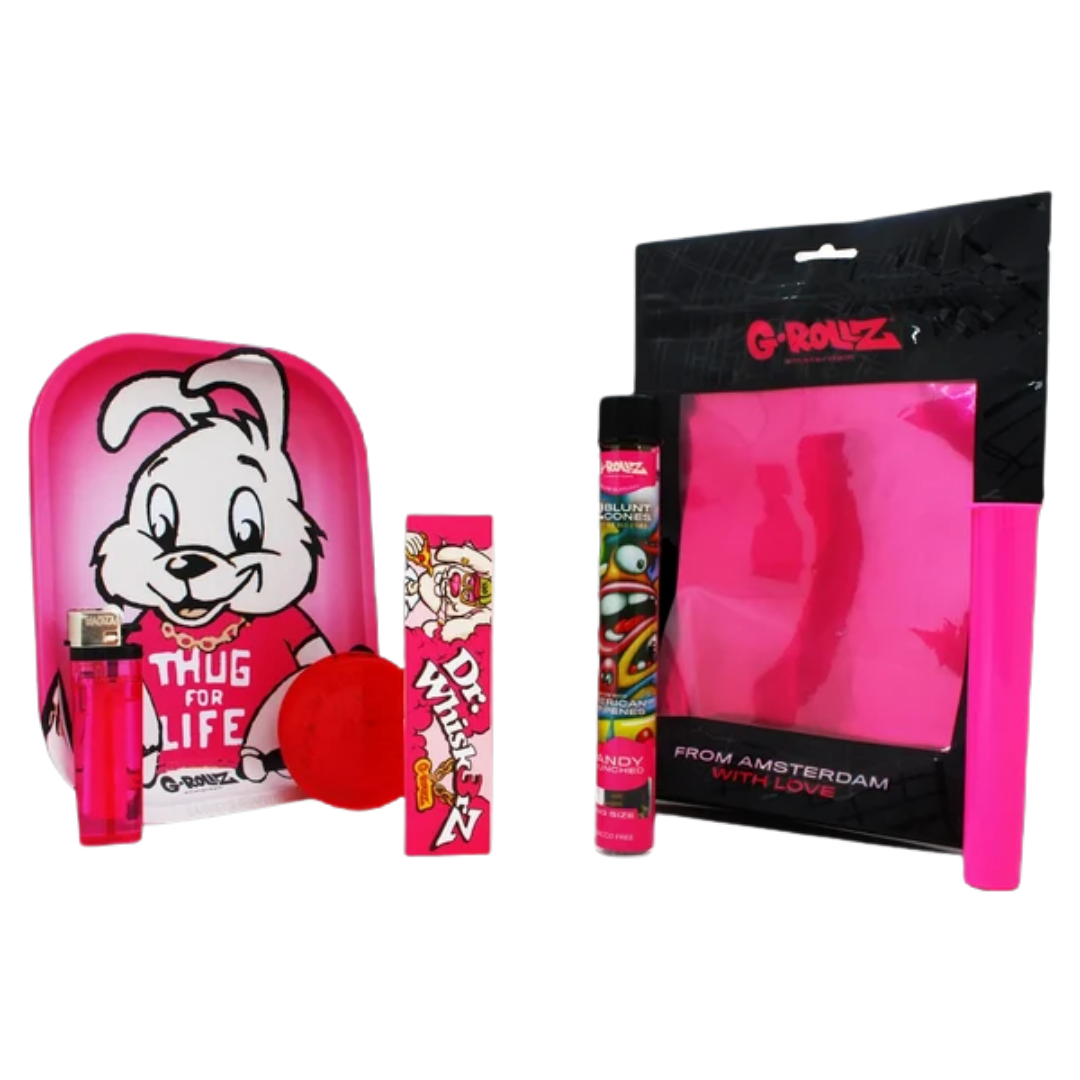 G Rollz Medium Gift Bag Pink