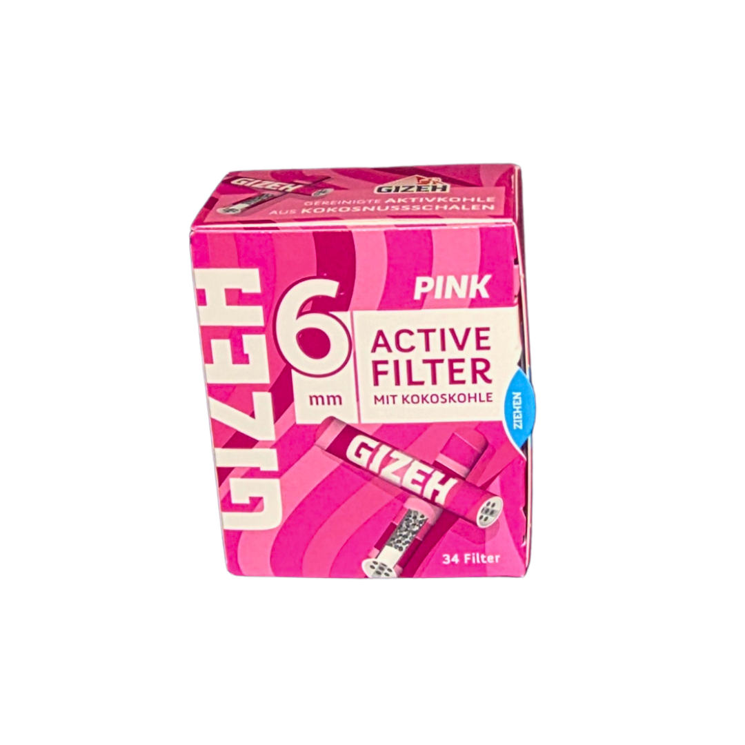 Gizeh 6mm Pink Active Filter