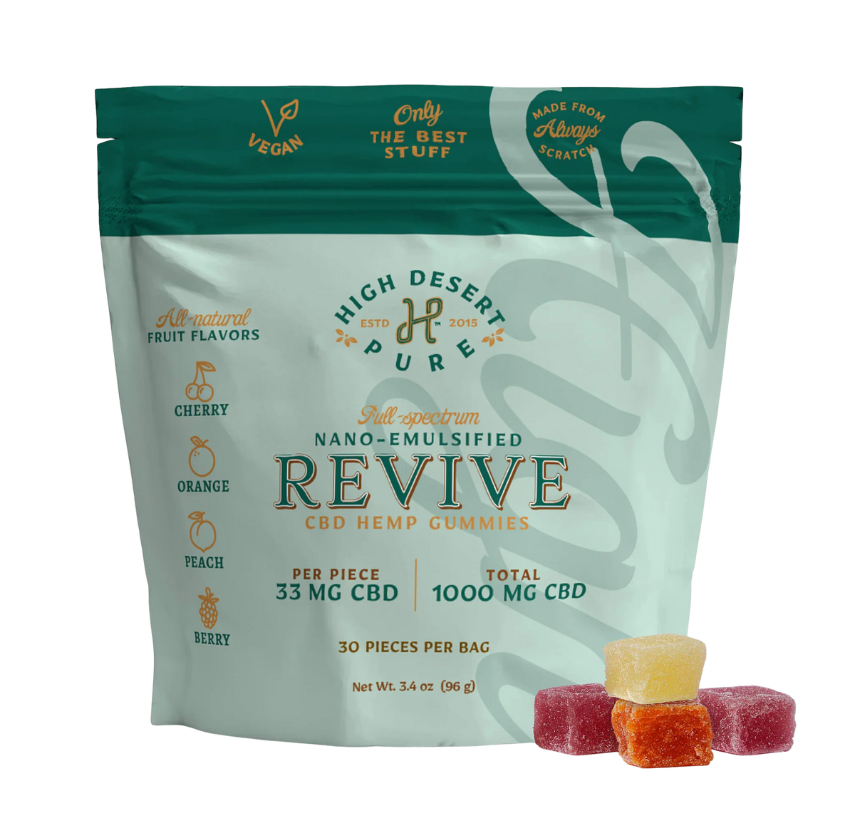 High Desert Pure Revive CBD Gummies