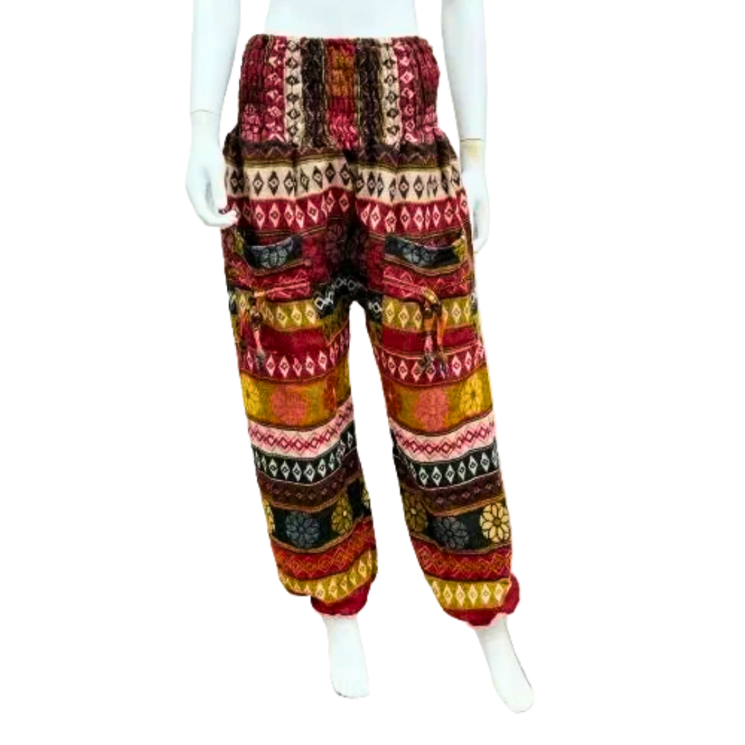 Flower Cashmelon Trousers