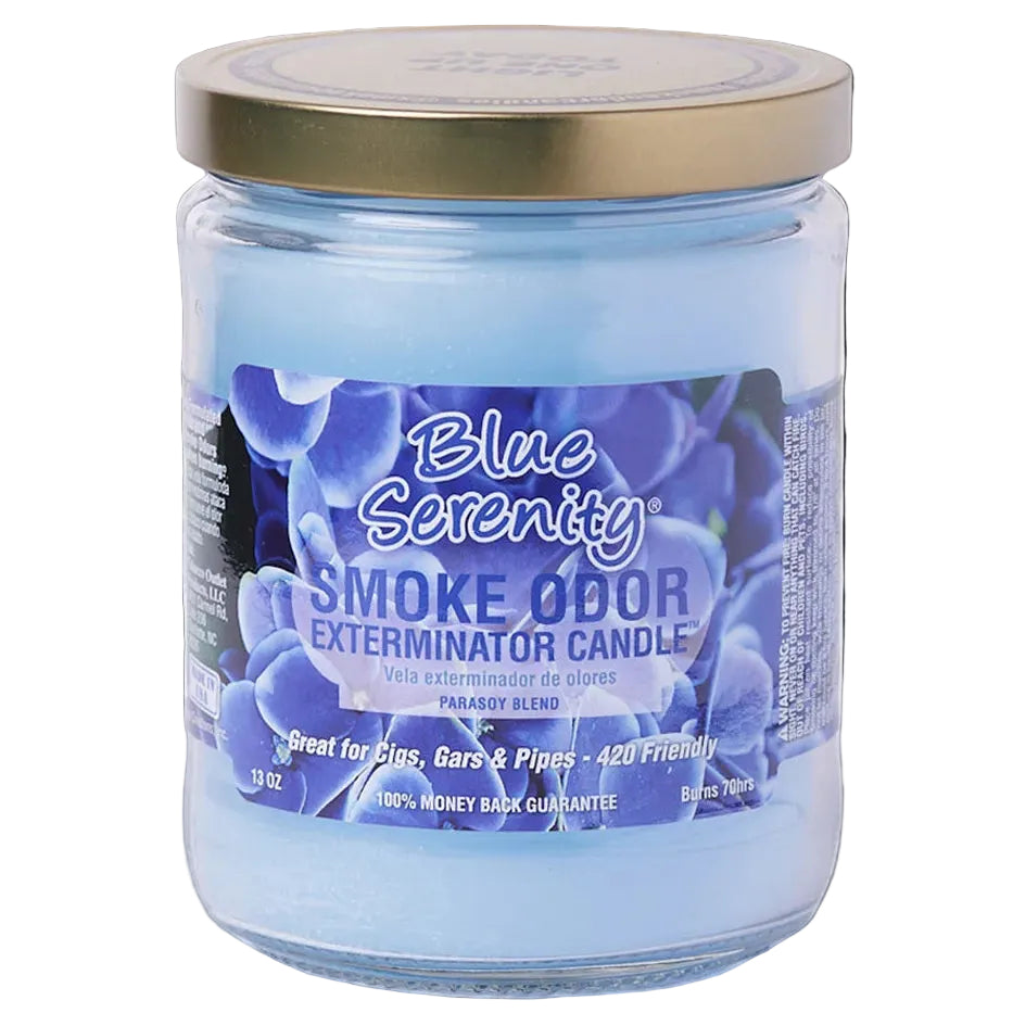 13oz Smoke Odor Exterminator Candle - Blue Serenity