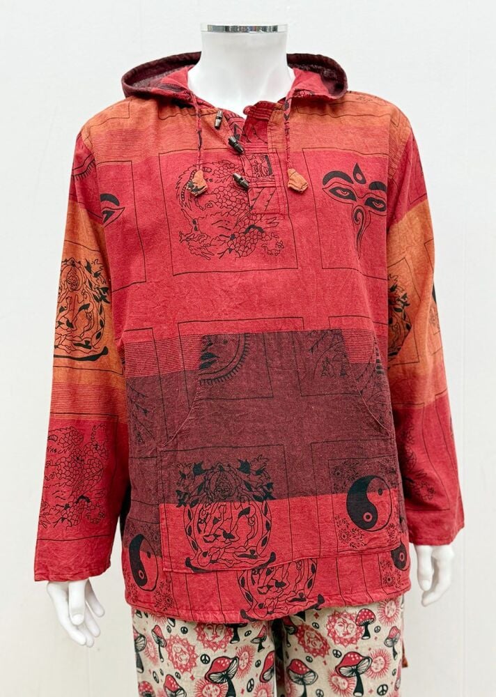 Buddha Shirt Red