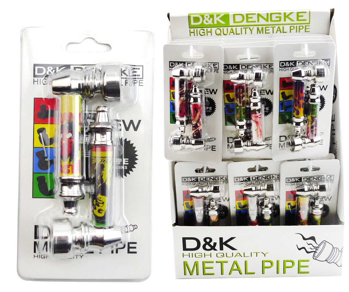 D&K Metal Pipe 2pk