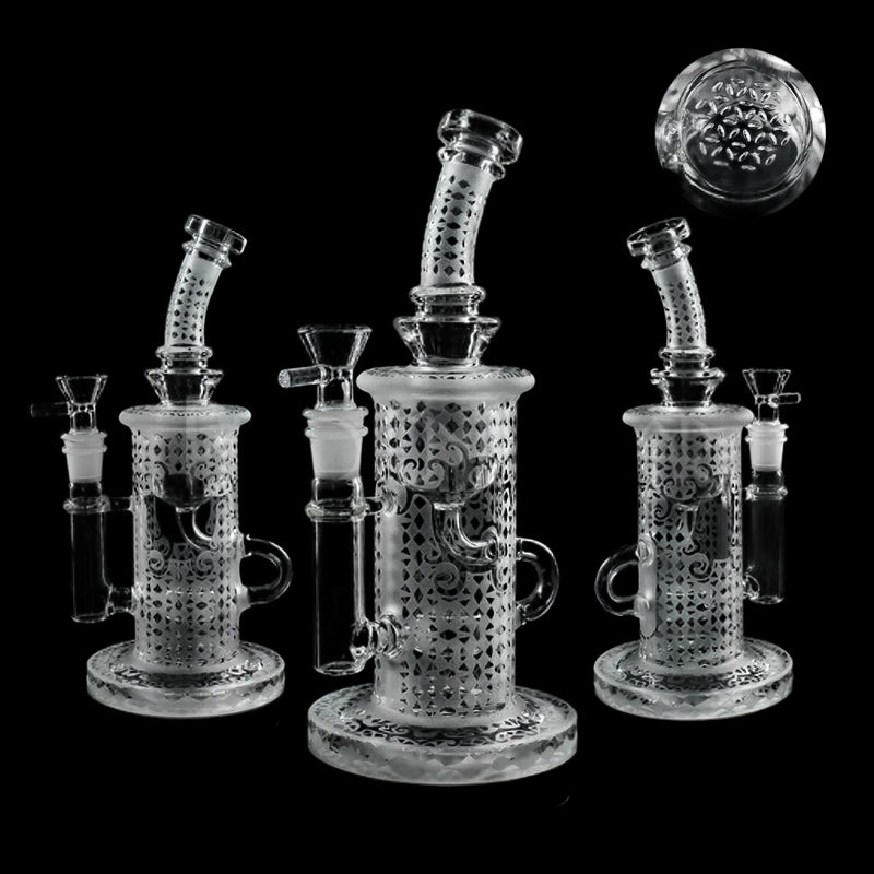 The Klien Sandblasted Recycler Glass