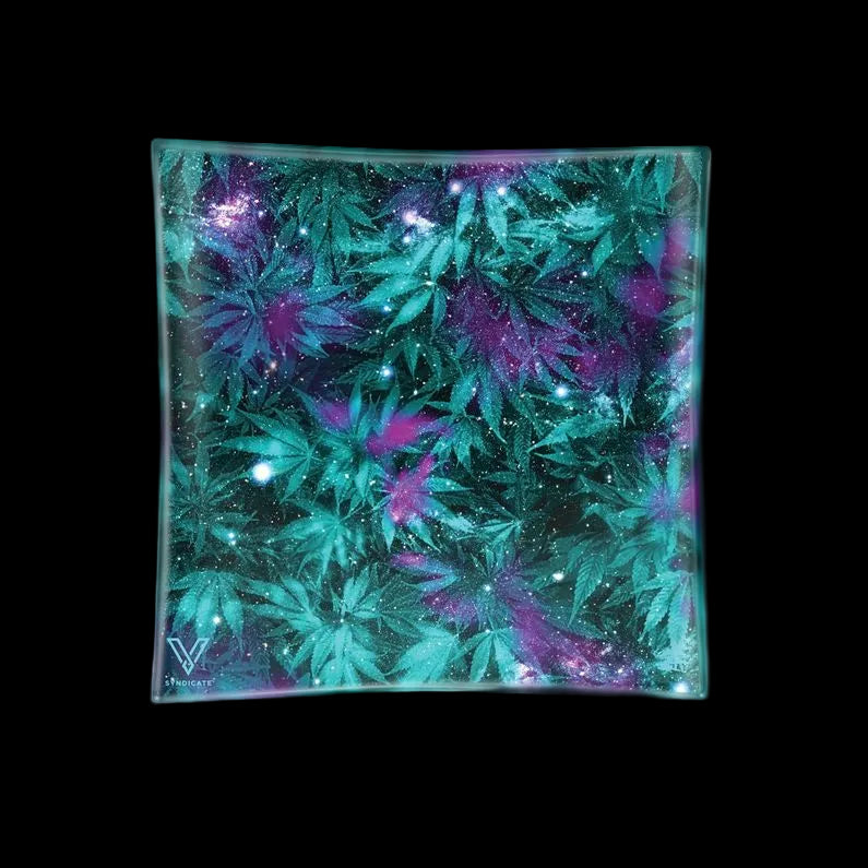 V Syndicate Glass Ashtray COSMIC CHRONIC