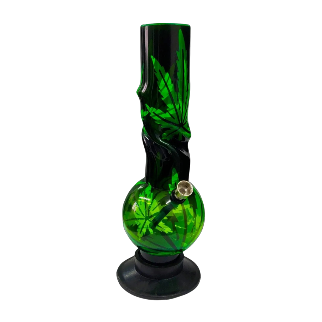 30cm Leaf Bubble Ice Twist Acrylic