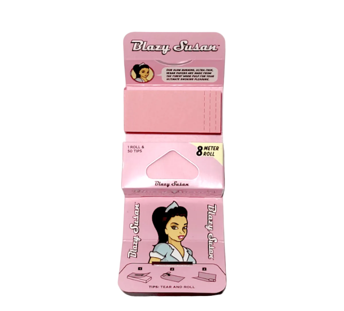 Blazy Susan Rolls & Tips Pink
