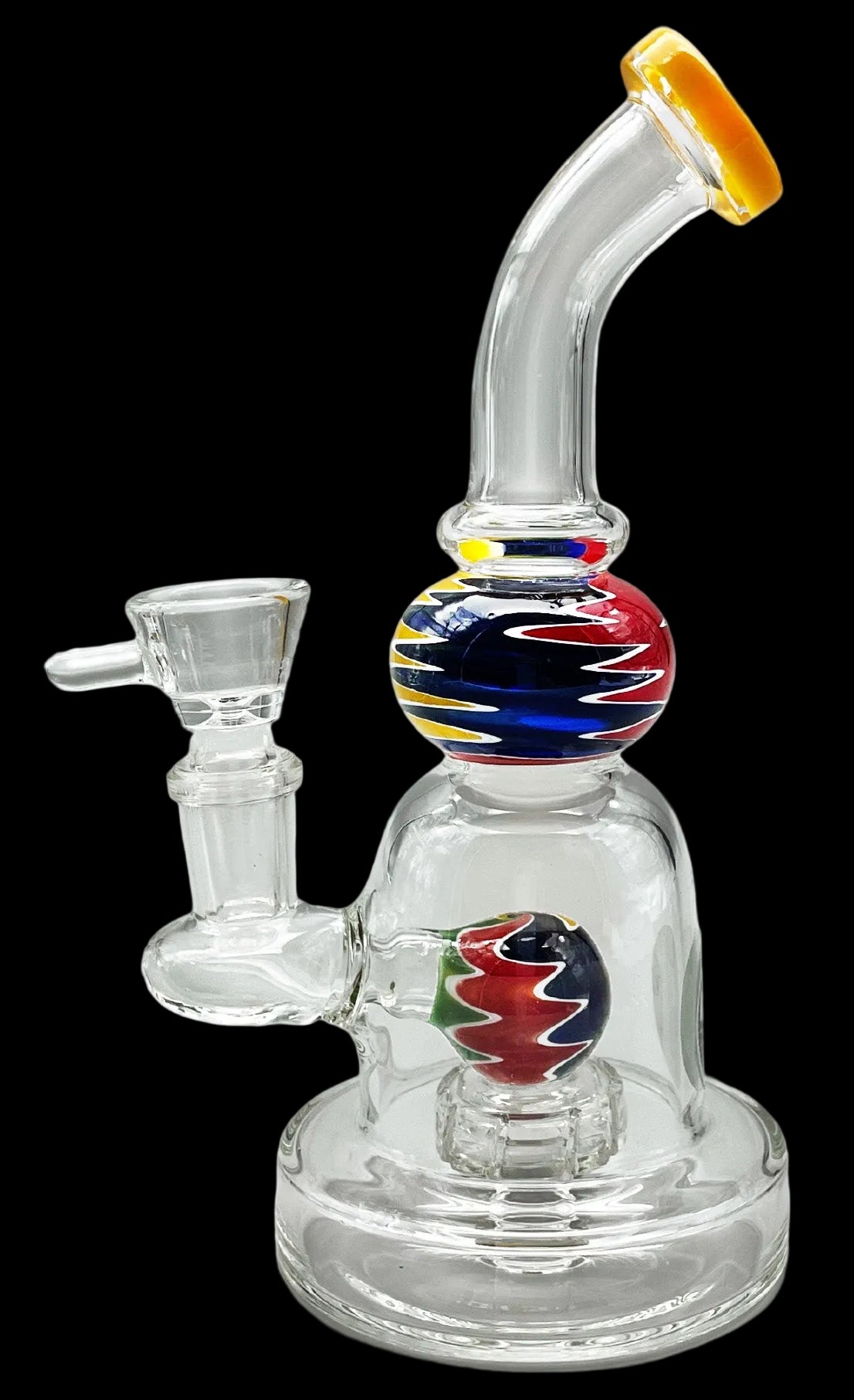 17cm Mini Percolator Bong Yellow