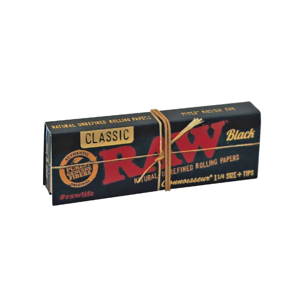 Raw Black Classic 1 1/4 Connoisseurs