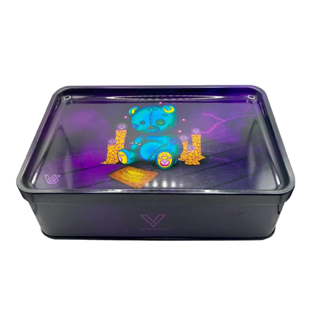 V Syndicate Ouija Bear Tin Box Rolling Tray