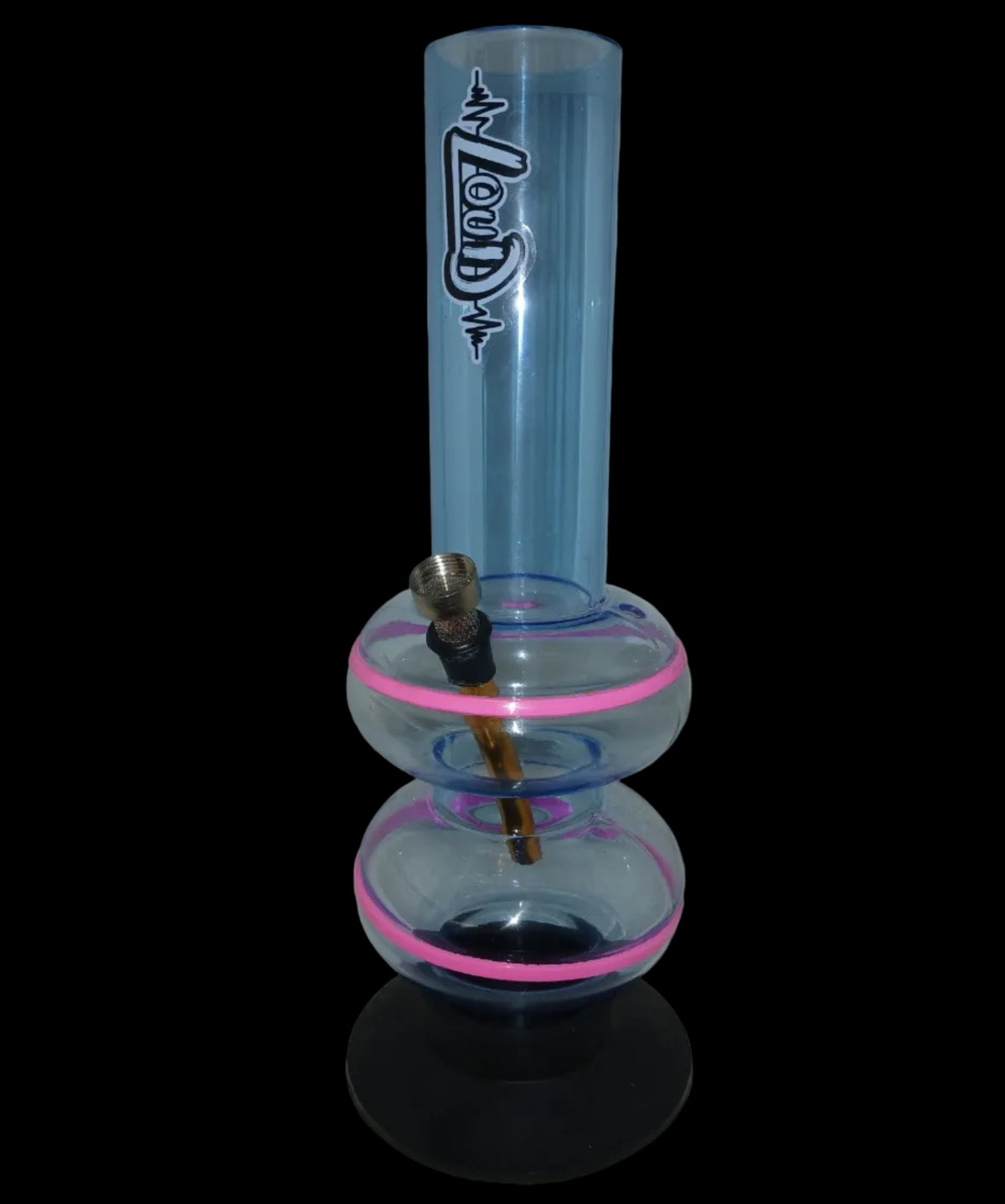 30cm Funky Stripes Double Bubble Acrylic
