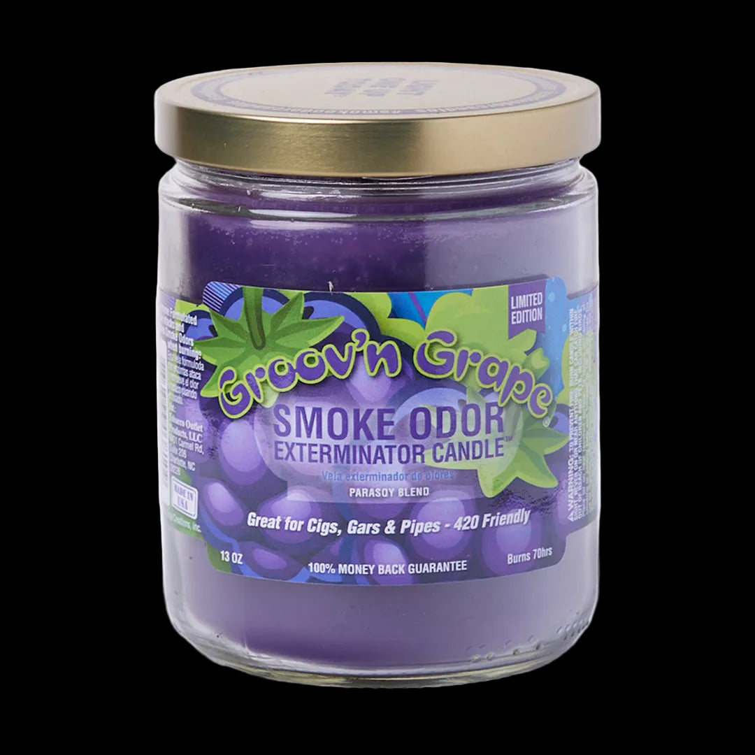 13oz Smoke Odor Exterminator Candle - Groovn Grape