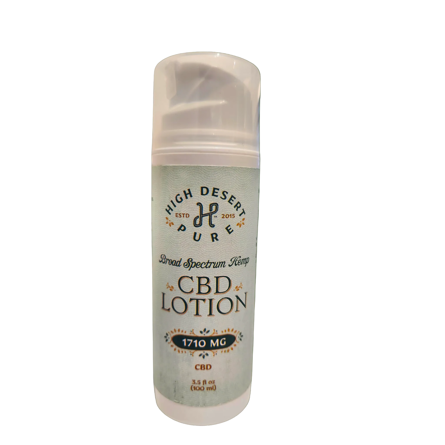 High Desert Pure CBD Lotion