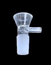 Glass Bowl with Clear Handle 18mm