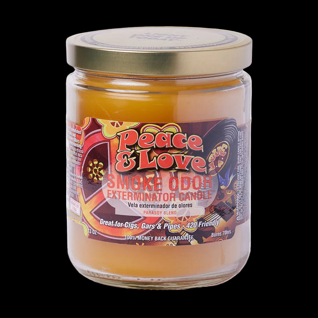 13oz Smoke Odor Exterminator Candle - Peace & Love