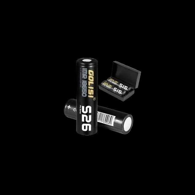 Golisi Lithium 18650mAh Battery (2 x Pack)