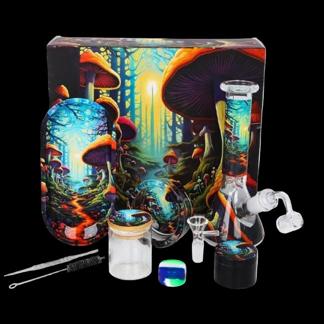 Mushroom Waterpipe Gift Set