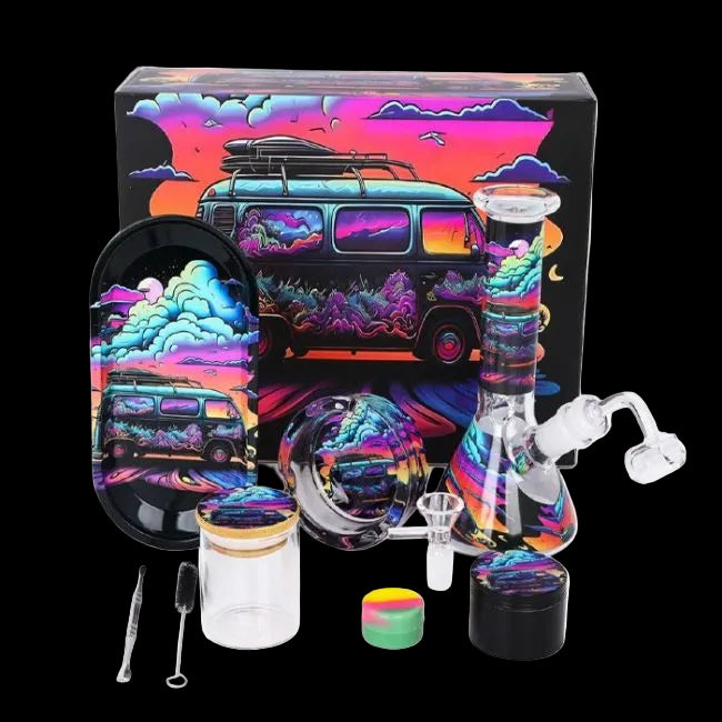 Camper Van Waterpipe Gift Set