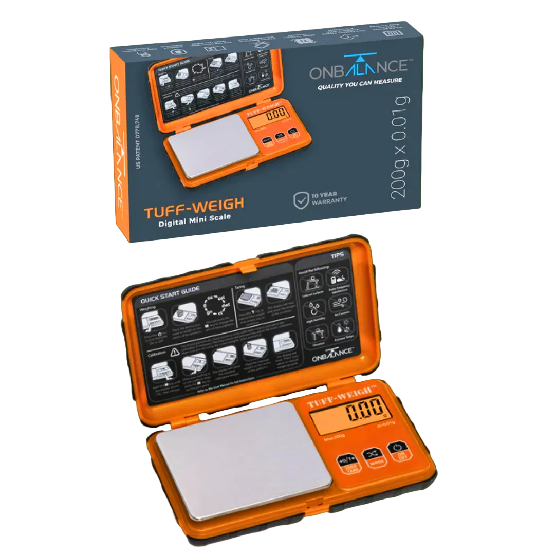 On Balance Tuff Weigh Scale Orange
