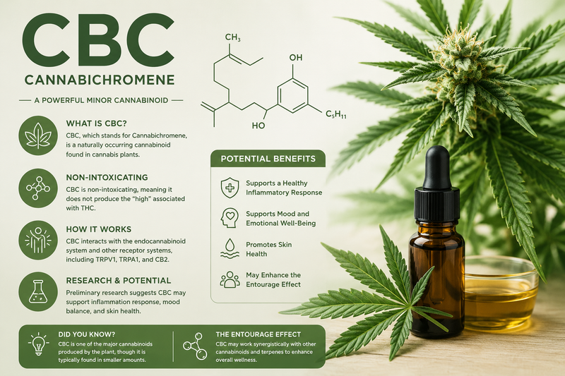What Is CBC? Understanding the Cannabinoid Cannabichromene