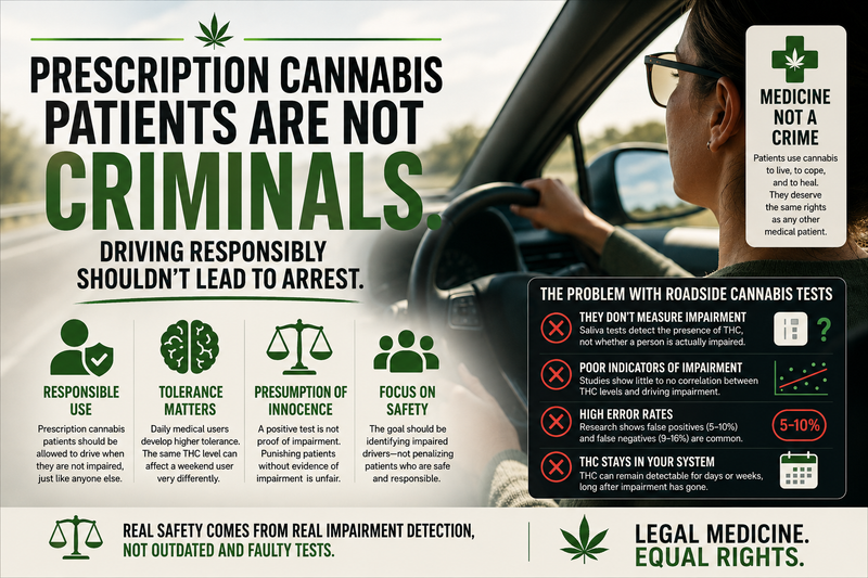 Why Prescription Cannabis Patients Should Not Fear Arrest for Driving Responsibly