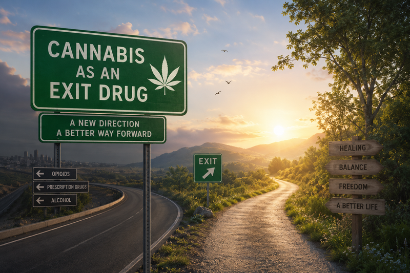 Cannabis as an Exit Drug