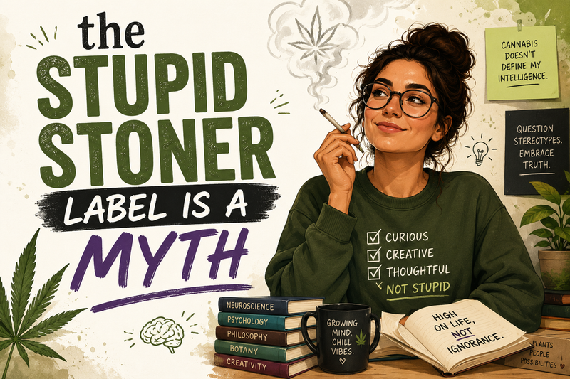 The “Stupid Stoner” Label Is a Myth