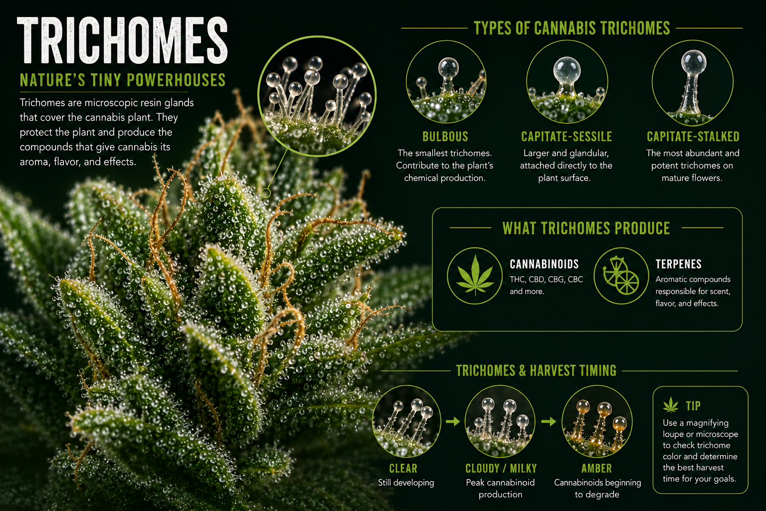 Trichomes: Nature’s Tiny Powerhouses