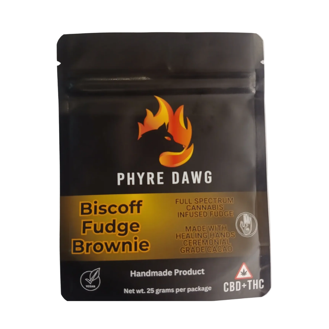 Phyre Dawg Biscoff Fudge Brownie