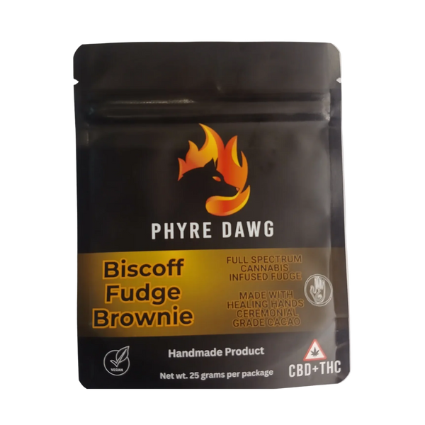 Phyre Dawg Biscoff Fudge Brownie