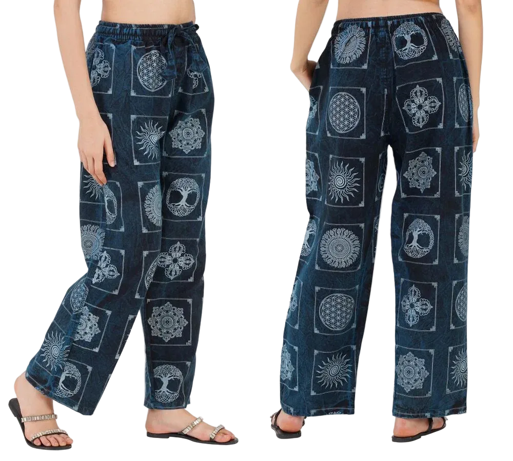 Tree Of Life Trousers Red