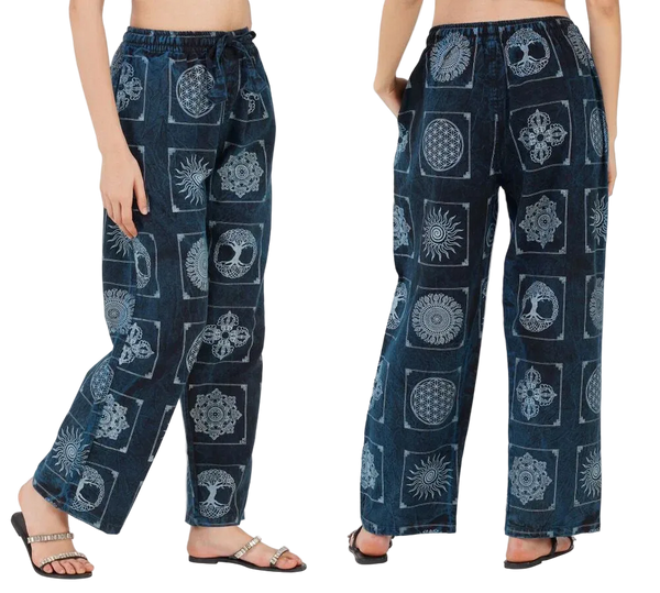 Tree Of Life Trousers Red