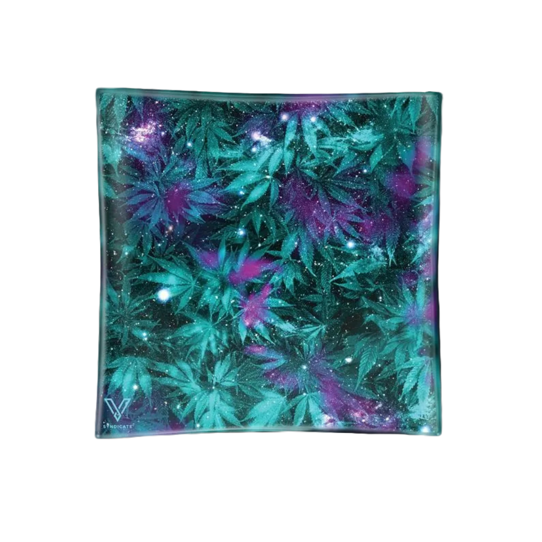 V Syndicate Glass Ashtray COSMIC CHRONIC