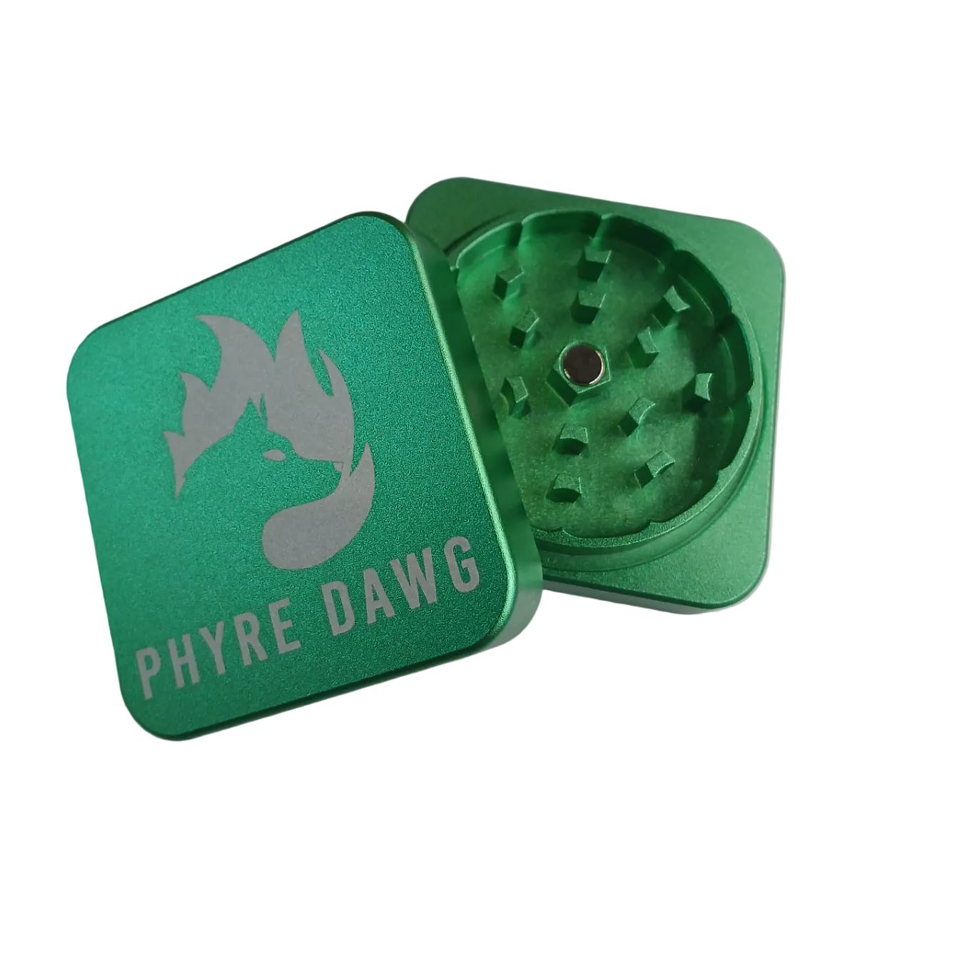Phyre Cube 2 Piece Green Grinder