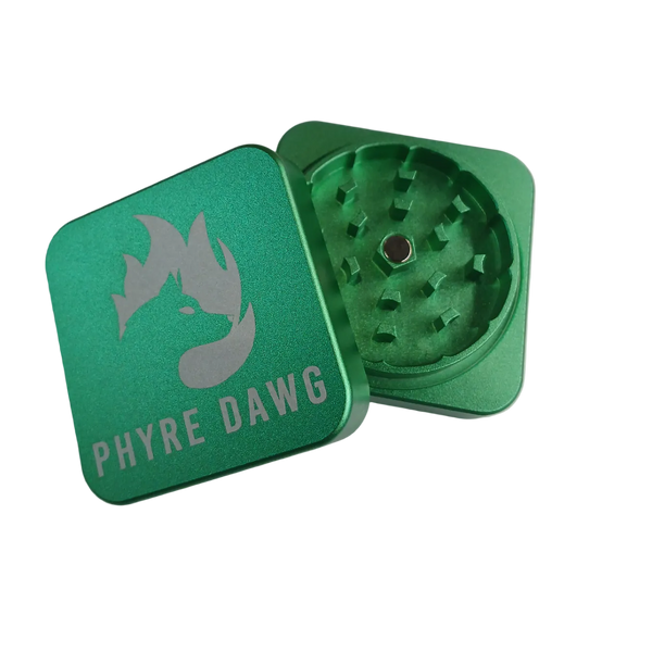 Phyre Cube 2 Piece Green Grinder