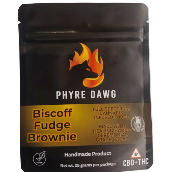 Phyre Dawg Biscoff Fudge Brownie