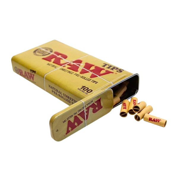 Raw Tips Tin 100 pack