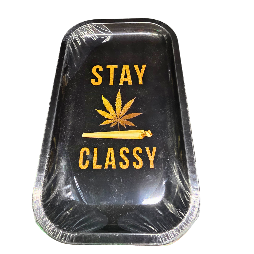 Stay Classy Rolling Tray