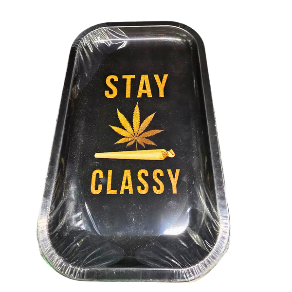 Stay Classy Rolling Tray