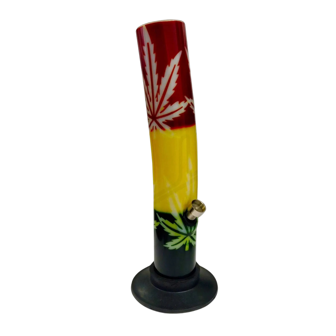 30cm Rasta Leaf Leaner Acrylic