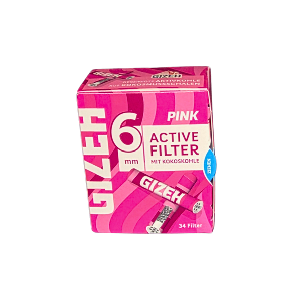 Gizeh 6mm Pink Active Filter