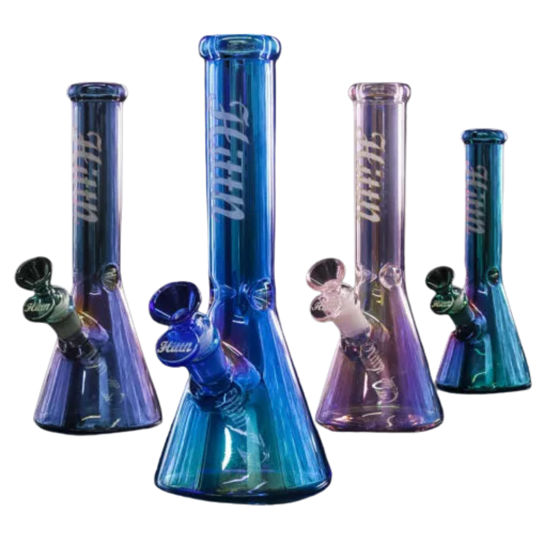 HITTN 25cm Holographic Rainbow Beaker