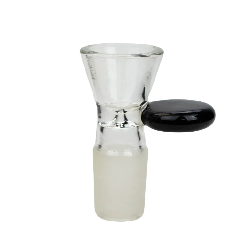 18mm Glass Drop-In Bowl with Flat Handle