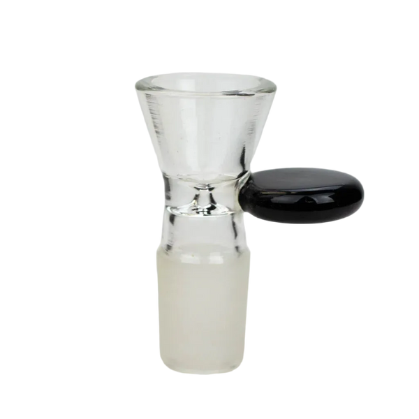 18mm Glass Drop-In Bowl with Flat Handle