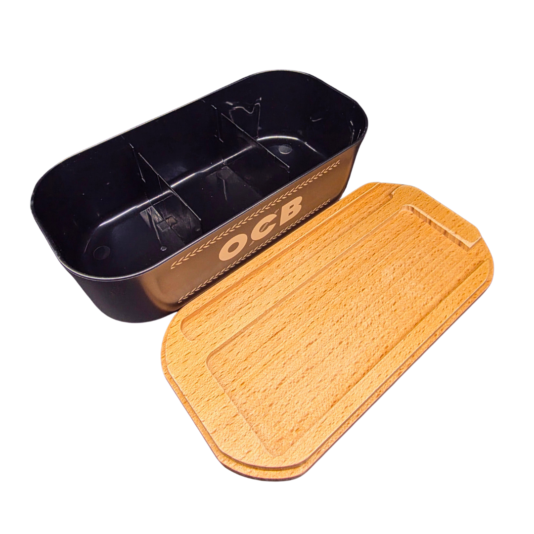 OCB Storage Box with Bamboo Tray Lid