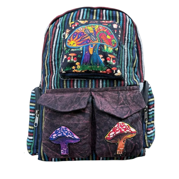 2 Pocket Mushroom Backpack