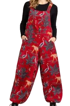 Velvet Dungaree