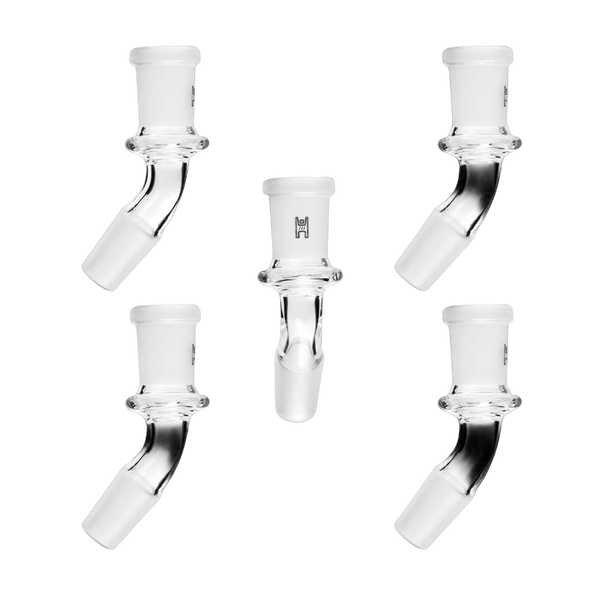 Glass Adaptor 14mm M to 14mm F 45 Degree