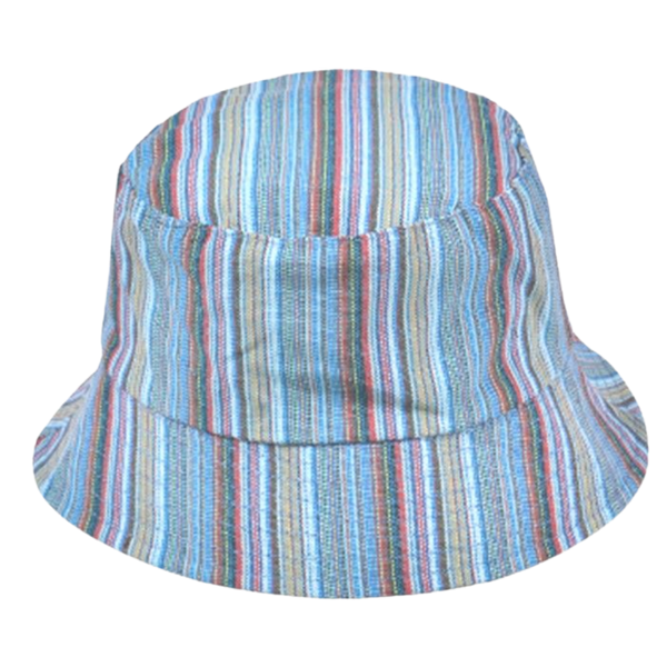 Turquoise Hippy Bucket Hat